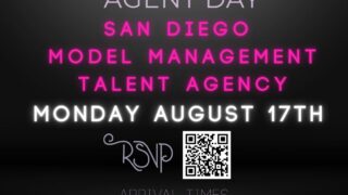 In Person Audition with San Diego Model Management